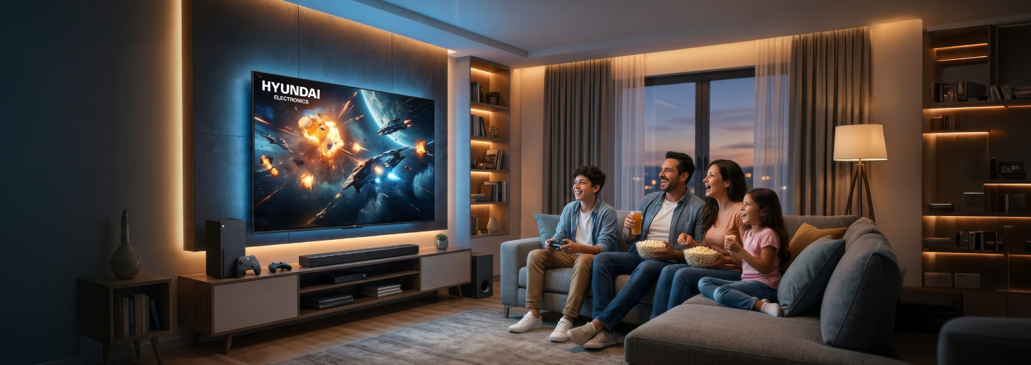 Centros de Entretenimiento en Casa: Cómo Transformar tu Hogar con Tecnología HYUNDAI Electronics