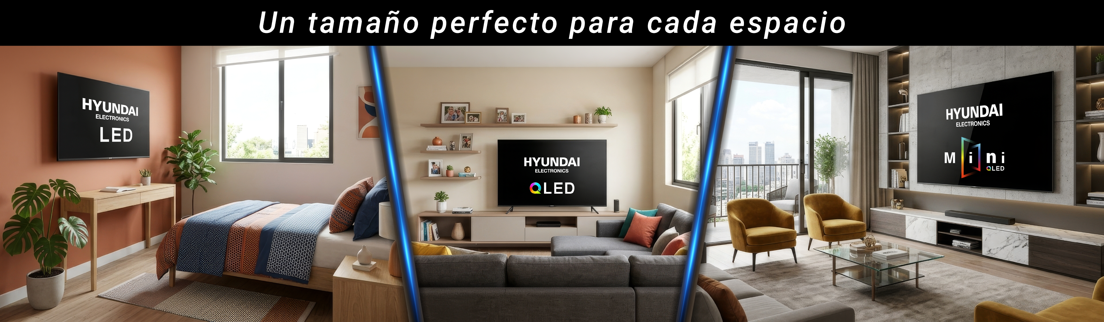 ¿Cuál es el mejor tamaño de TV para cada espacio de tu hogar? Guía definitiva para elegir bien