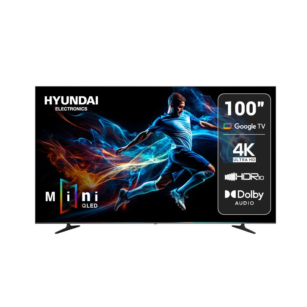 Televisor HYUNDAI 100" Smart Google TV Mini QLED