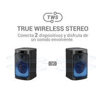 Parlante HYUNDAI Portátil 100 Watts/Rms Bluetooth HYSPBT991