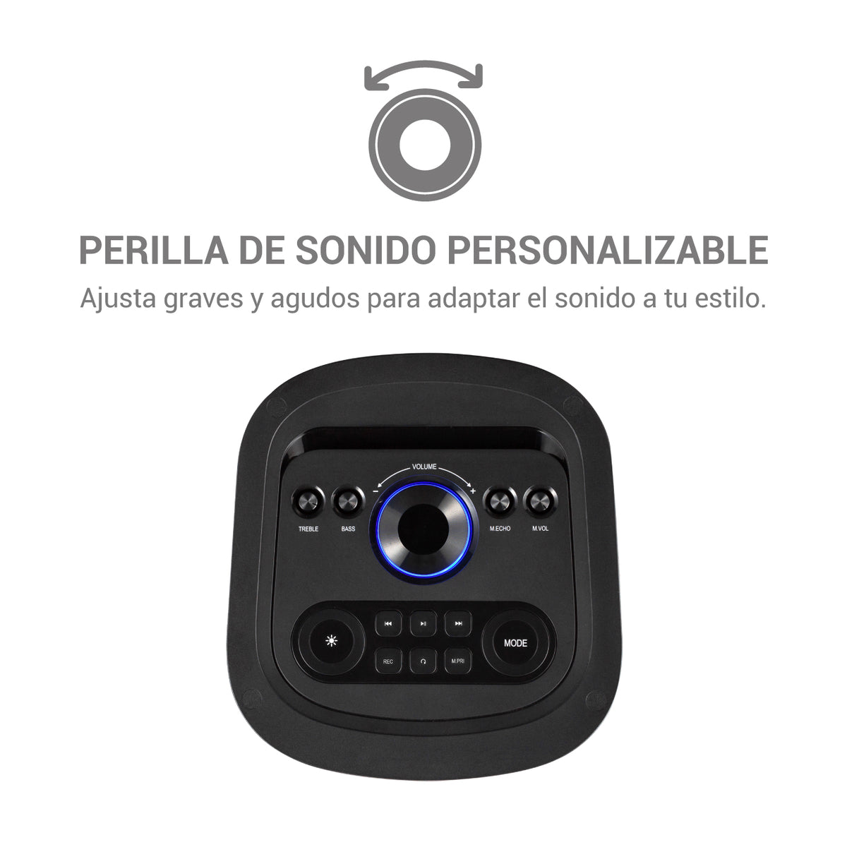 Parlante HYUNDAI Portátil 100 Watts/Rms Bluetooth HYSPBT991
