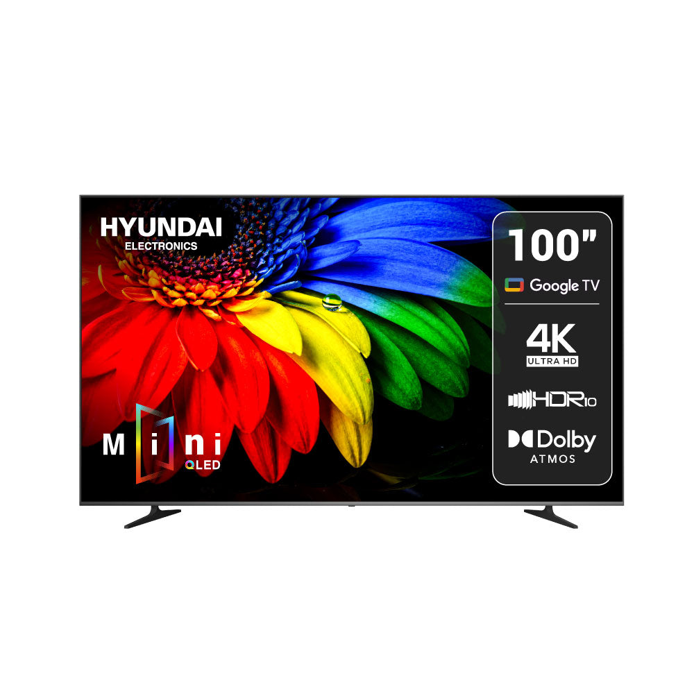 Televisor HYUNDAI 100" Smart Google TV Mini QLED