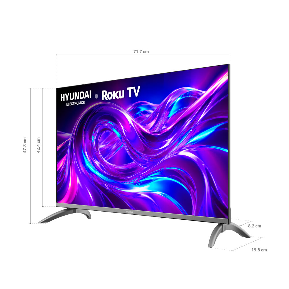 Televisor HYUNDAI 32" Smart Roku TV HD HYLED3257RIM