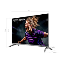 Televisor HYUNDAI 32" Smart Roku TV HD QLED