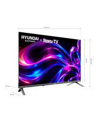 Televisor HYUNDAI 32" Smart Roku TV HD QLED HYLED3258QR