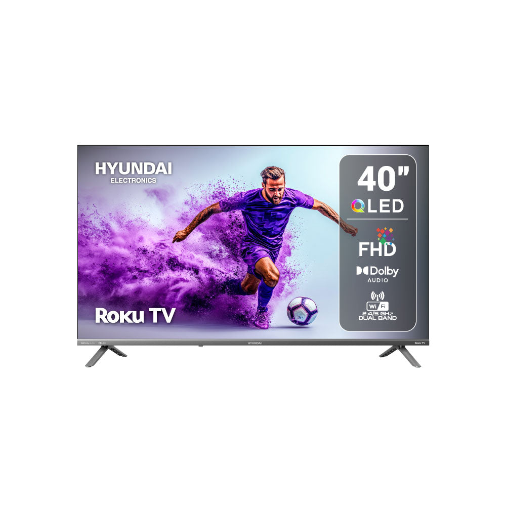 Televisor HYUNDAI 40" Smart Roku TV QLED