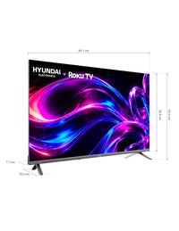Televisor HYUNDAI 40" Smart Roku TV QLED