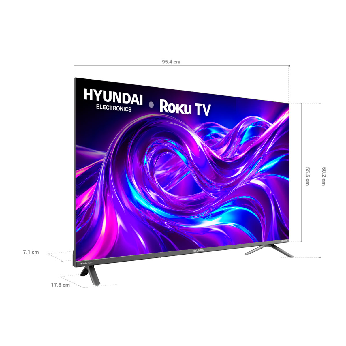 Televisor HYUNDAI 43" Smart Roku TV FHD