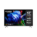 Televisor HYUNDAI 43" Smart Google TV FHD QLED