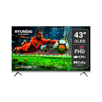 Televisor HYUNDAI 43" Smart Google TV FHD QLED