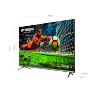 Televisor HYUNDAI 43" Smart Google TV FHD QLED