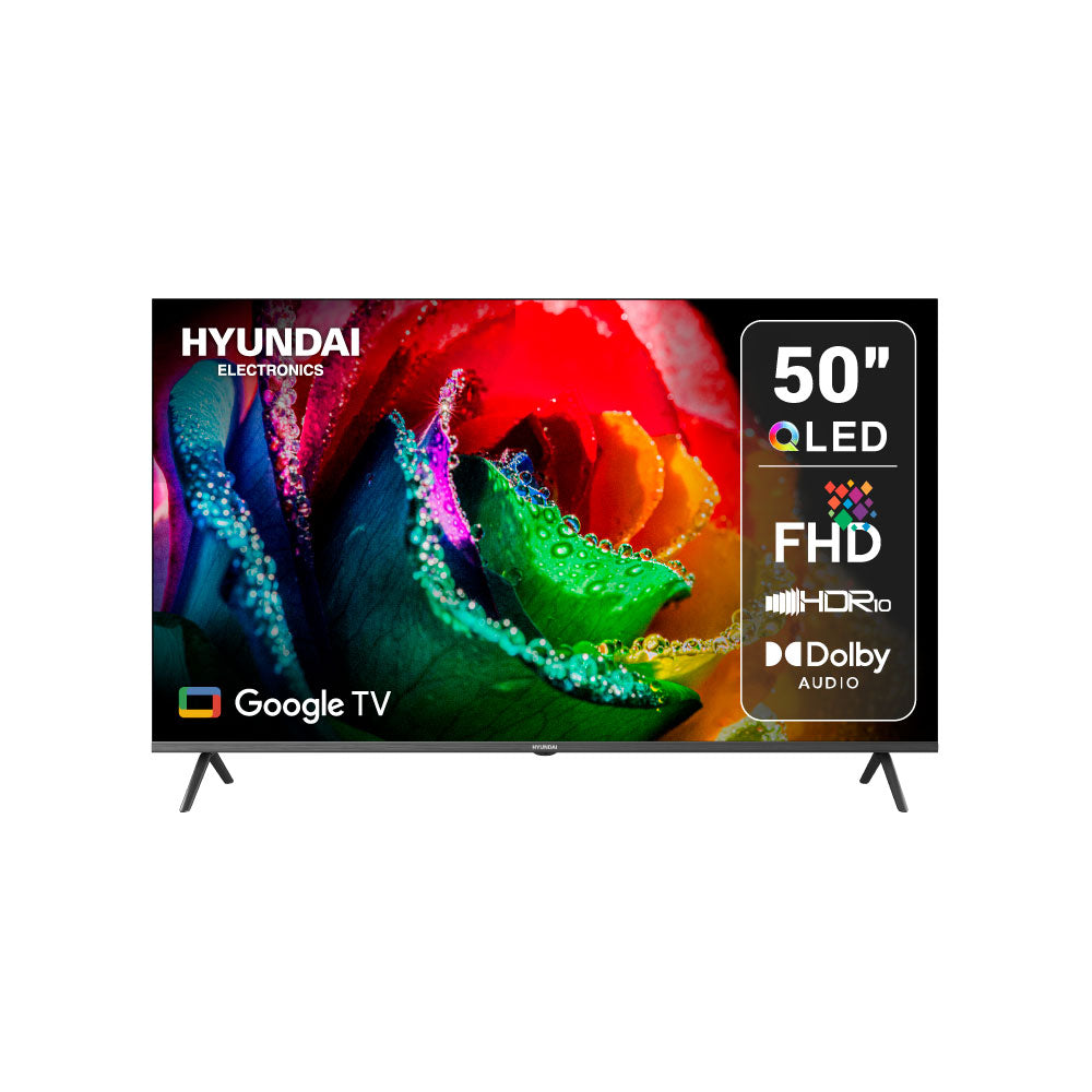 Televisor HYUNDAI 50" Smart Google TV QLED