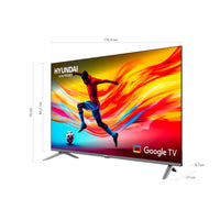 Televisor HYUNDAI 50" Smart Google TV QLED