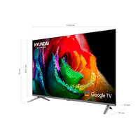 Televisor HYUNDAI 50" Smart Google TV QLED