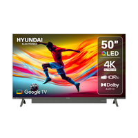 Televisor HYUNDAI 50" Smart Google TV QLED Barra de Sonido