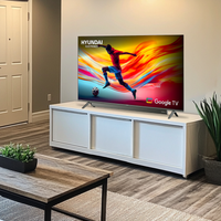 Televisor HYUNDAI 50" Smart Google TV QLED Barra de Sonido
