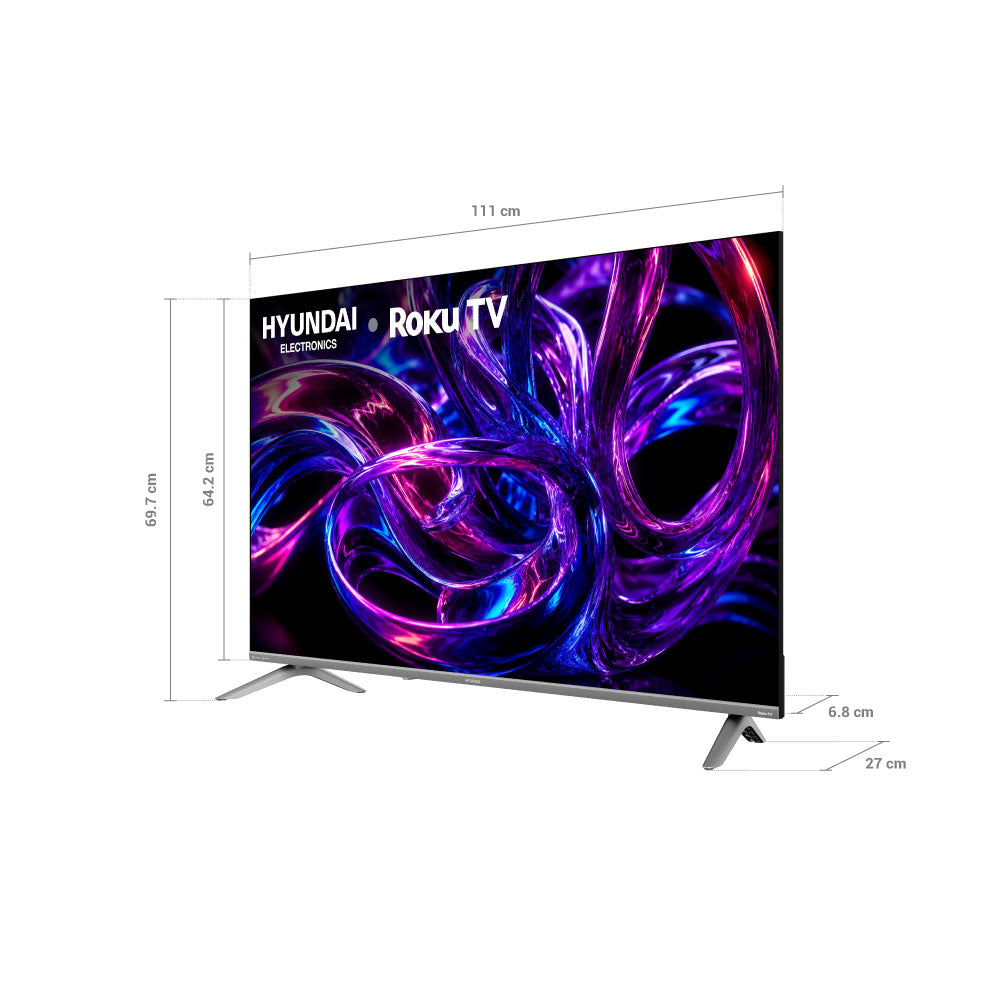Televisor HYUNDAI 50" Smart Roku TV FHD Qled HYLED5031FQR