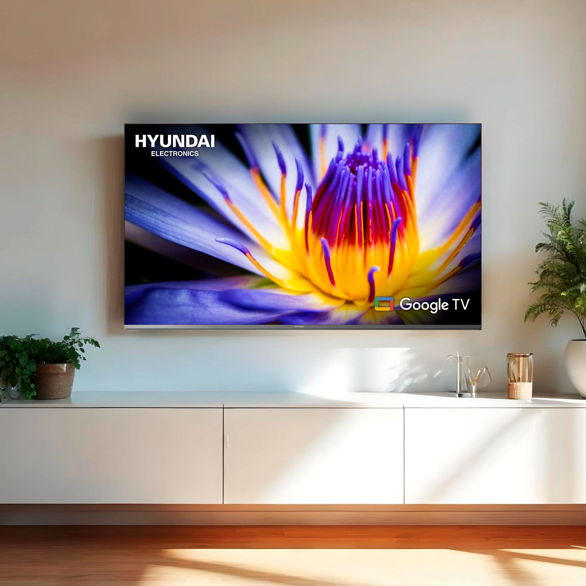 Televisor HYUNDAI 55" Smart Google TV 4k UFHD