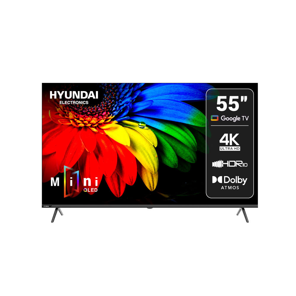 Televisor HYUNDAI 55" Smart Google TV Mini QLED