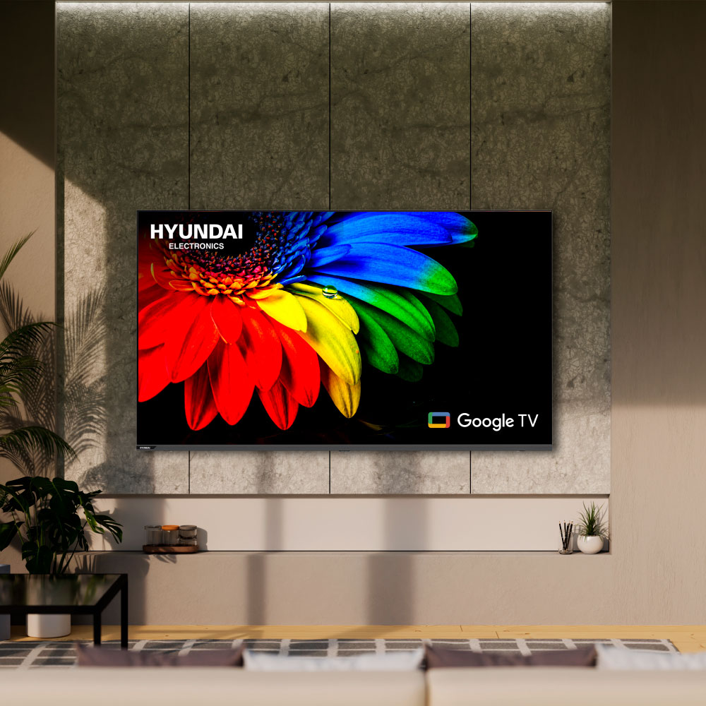 Televisor HYUNDAI 55" Smart Google TV Mini QLED HYLED5530QMG