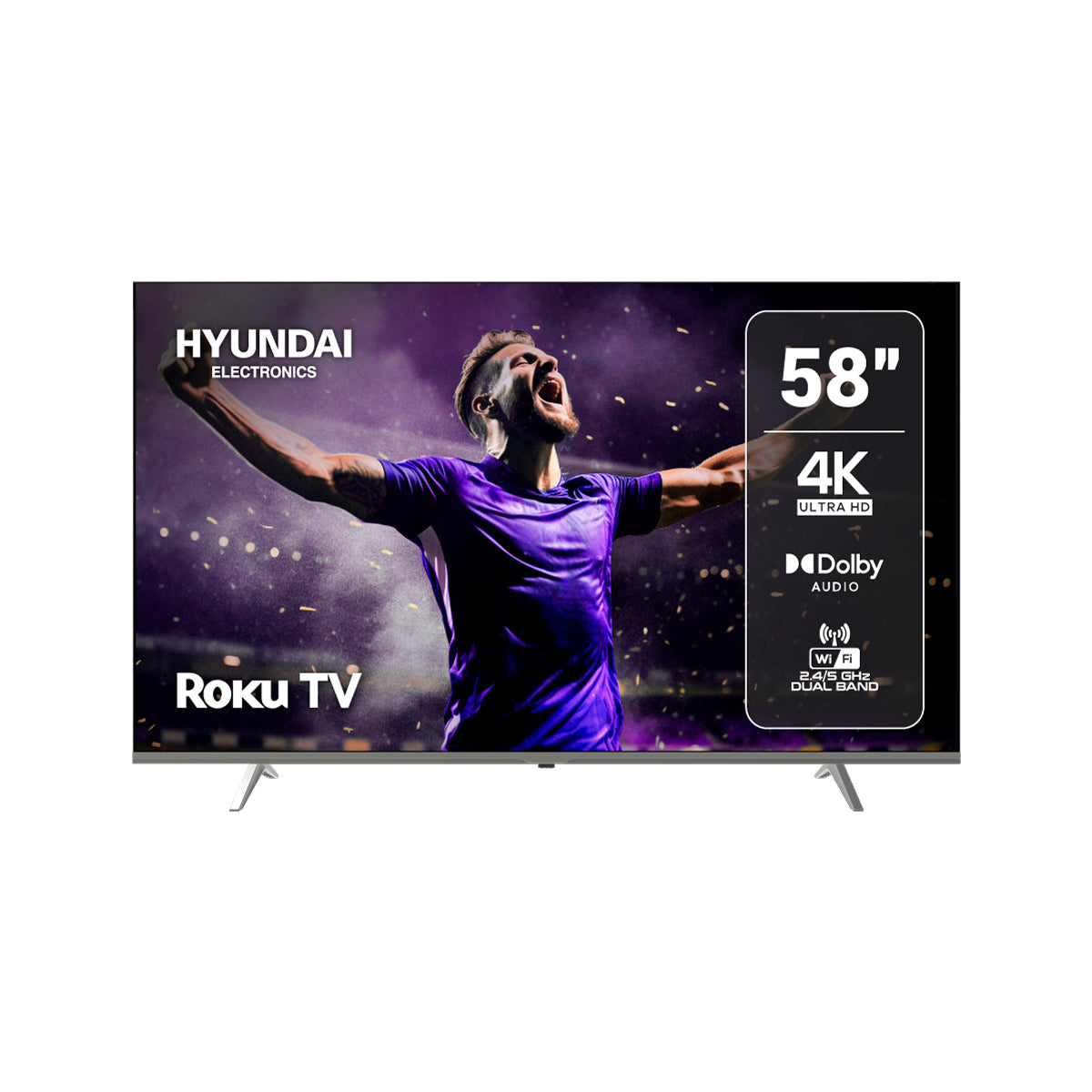 Televisor HYUNDAI 58'' Smart Roku TV 4K