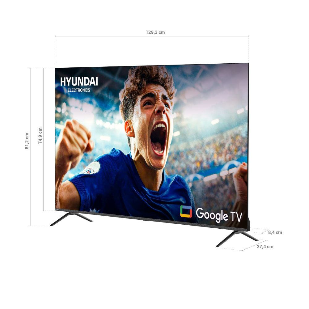 Televisor HYUNDAI 65" Smart Google TV 4K