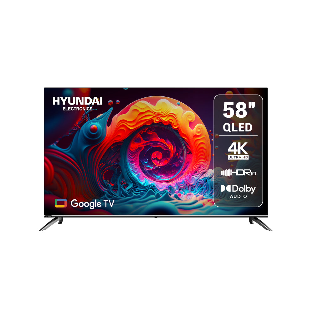 Televisor HYUNDAI 58" Smart Google TV QLED