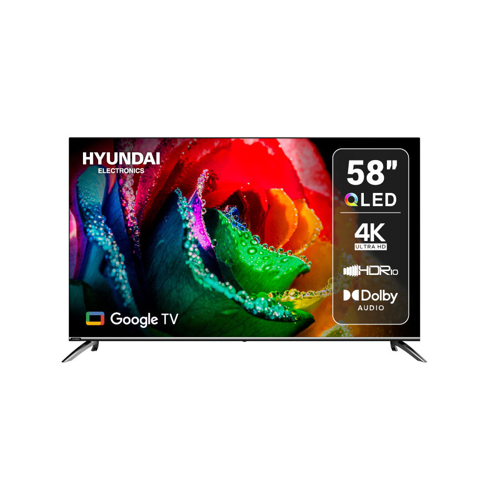 Televisor HYUNDAI 58" Smart Google TV QLED