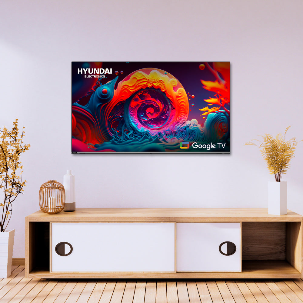 Televisor HYUNDAI 60" Smart Google TV QLED