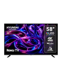 Televisor HYUNDAI 58'' Smart Roku TV 4K QLED HYLED5816R4KM