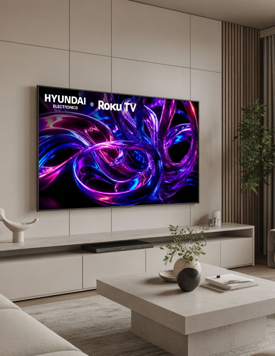 Televisor HYUNDAI 58'' Smart Roku TV 4K QLED HYLED5816R4KM