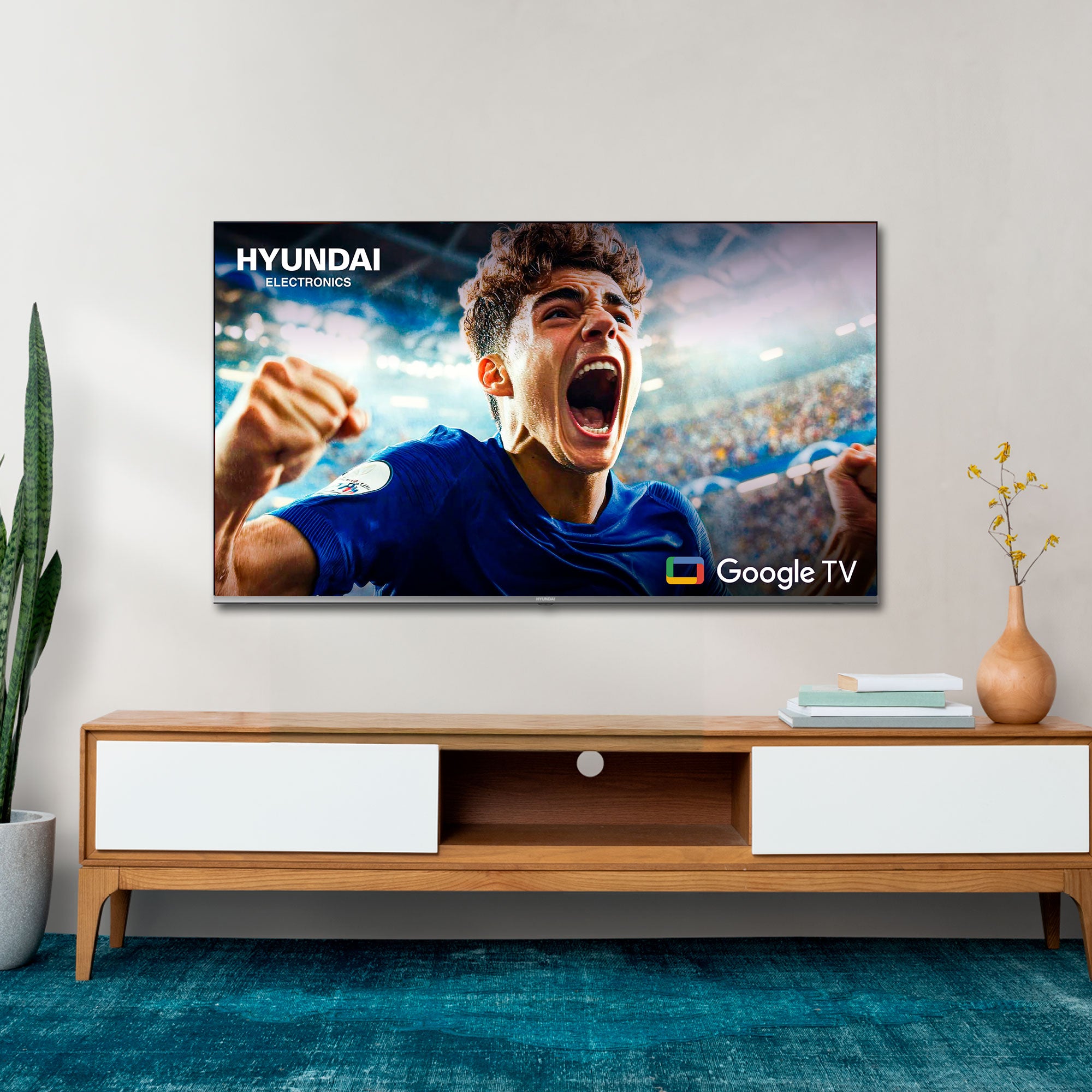 Televisor HYUNDAI 60" Smart Google TV 4K