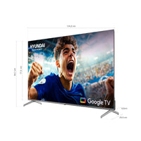Televisor HYUNDAI 60" Smart Google TV 4K