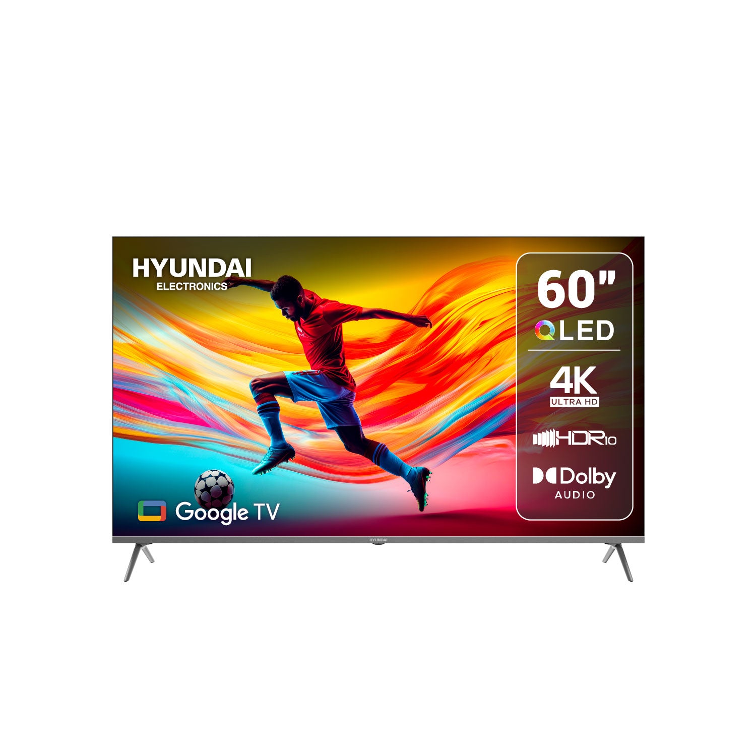 Televisor HYUNDAI 60" Smart Google TV QLED