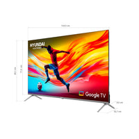 Televisor HYUNDAI 60" Smart Google TV QLED