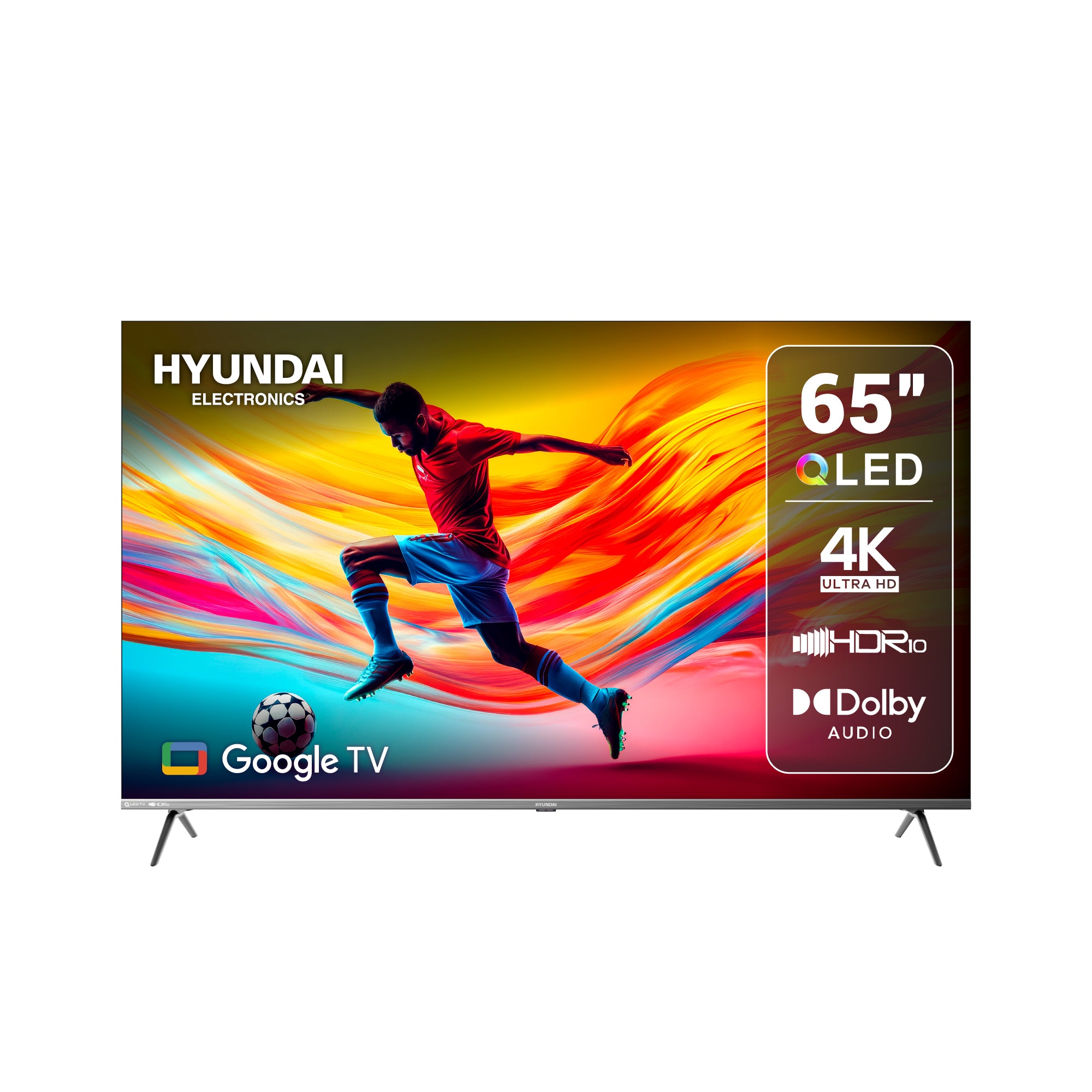 Televisor HYUNDAI 65" Smart Google TV QLED