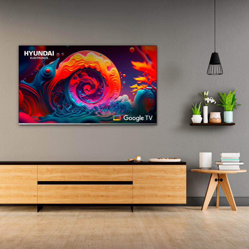 Televisor HYUNDAI 65" Smart Google TV QLED