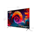 Televisor HYUNDAI 65" Smart Google TV QLED