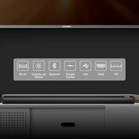 Televisor HYUNDAI 65" Smart Google TV QLED + Barra de sonido
