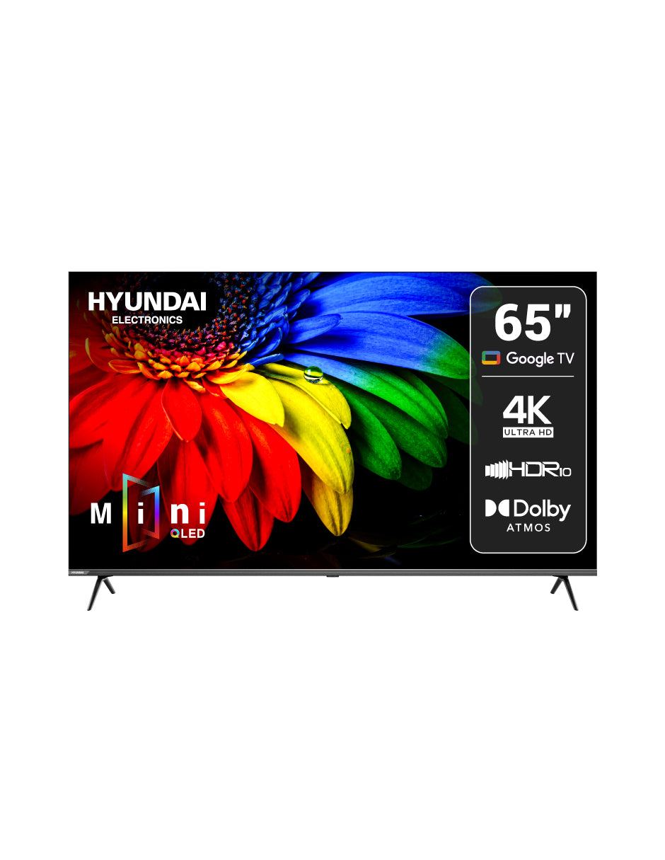 Televisor HYUNDAI 65" Smart Google TV Mini QLED