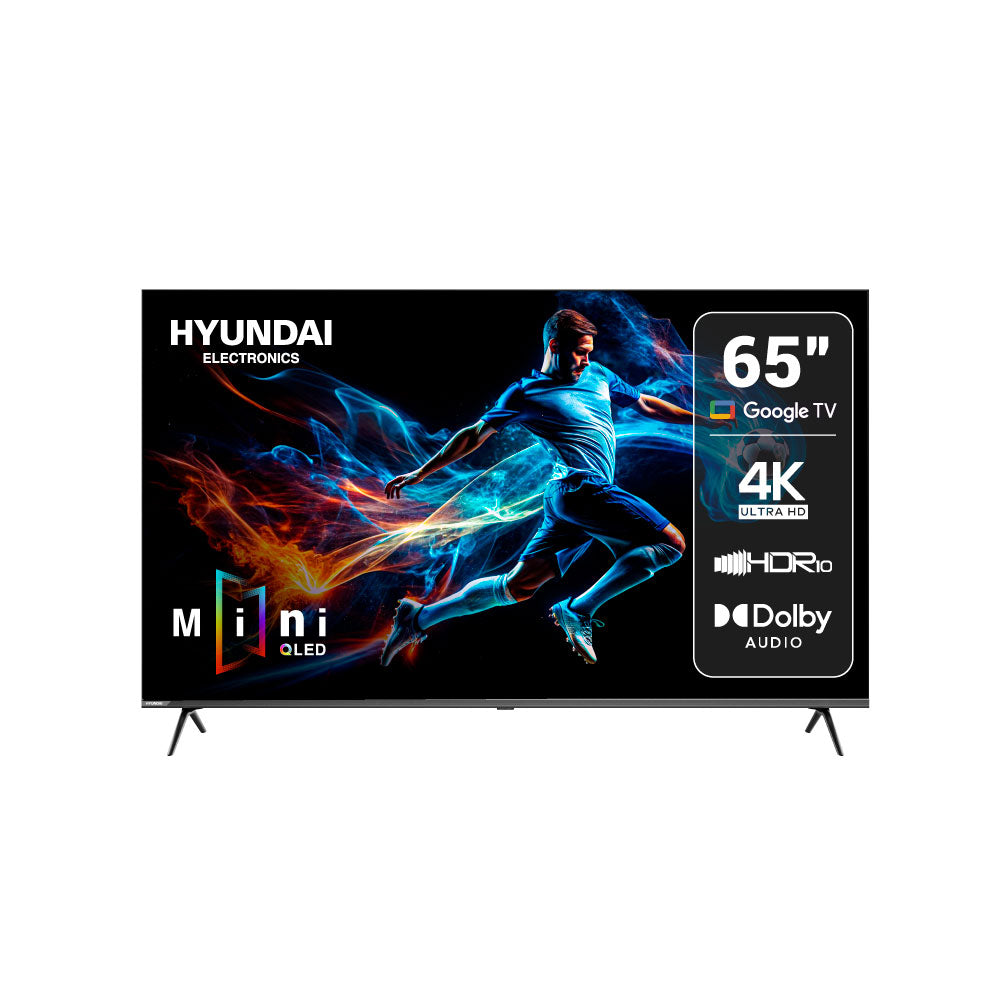 Televisor HYUNDAI 65" Smart Google TV Mini QLED