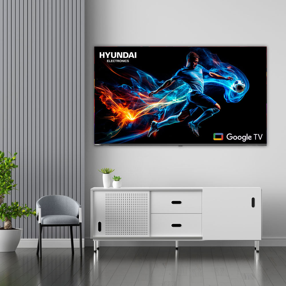 Televisor HYUNDAI 65" Smart Google TV Mini QLED