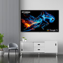 Televisor HYUNDAI 65" Smart Google TV MINI QLED + Reloj HYUNDAI 46mm Rosa