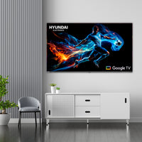 Televisor HYUNDAI 65" Smart Google TV MINI QLED + Reloj HYUNDAI 46mm Rosa