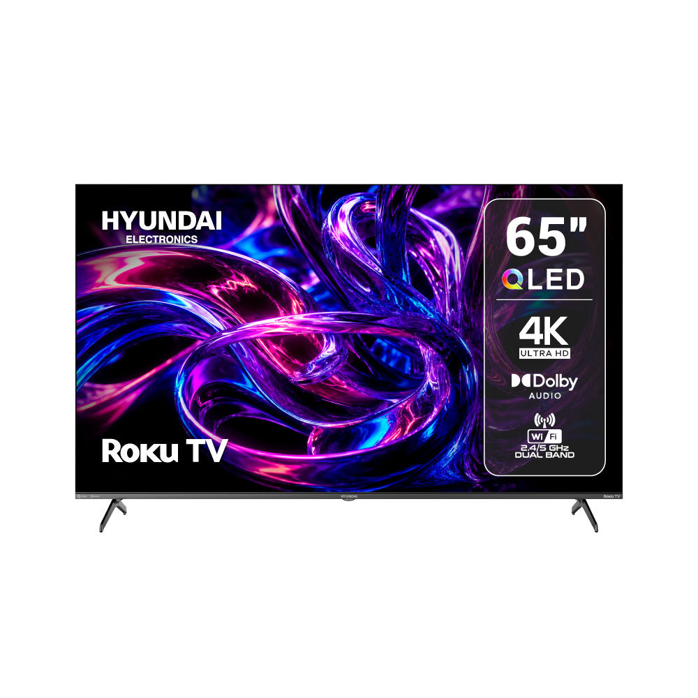 Televisor HYUNDAI 65'' Smart Roku TV 4K QLED
