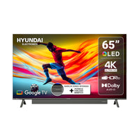 Televisor HYUNDAI 65" Smart Google TV QLED Barra de Sonido