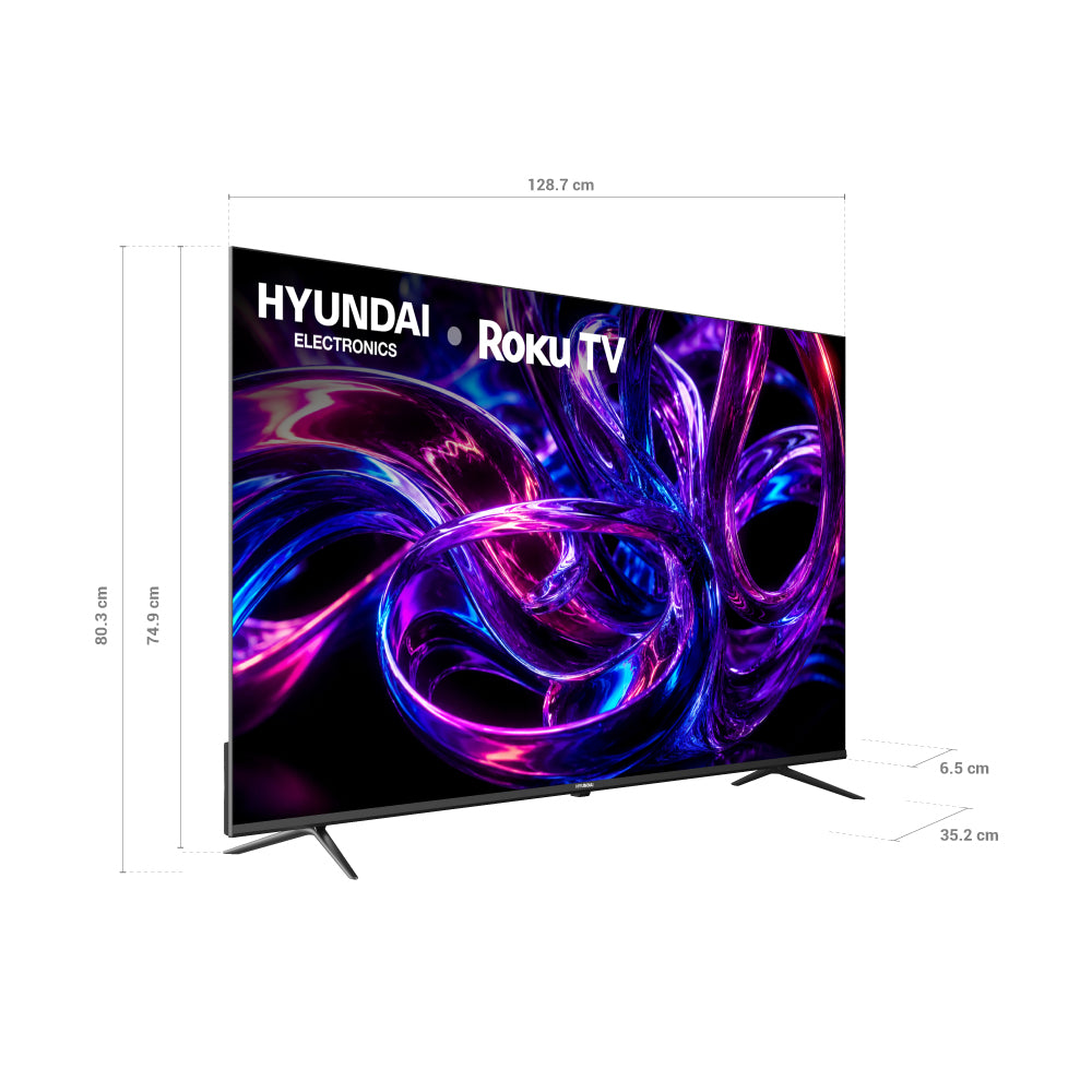 Televisor HYUNDAI 70'' Smart Roku TV 4K QLED