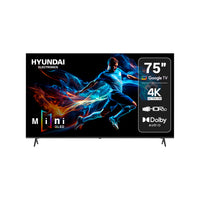 Televisor HYUNDAI 75" Smart Google TV Mini QLED