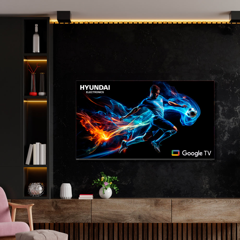 Televisor HYUNDAI 75" Smart Google TV Mini QLED
