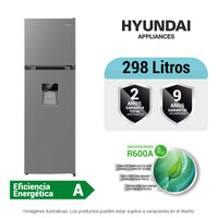 Refrigeradora Combi NO FROST HYUNDAI 298L HYRF301NF